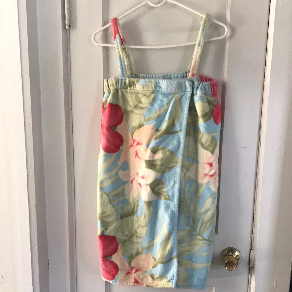 Floral Strap Cover up.